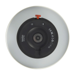 Coluna de aço e plástico com lâmpada LED regulável Kooduu 10W cor branco vista detalhe 1