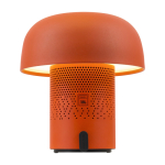 Coluna de aço e plástico com lâmpada LED regulável Kooduu 10W cor cor-de-laranja