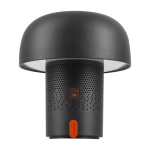 Coluna de aço e plástico com lâmpada LED regulável Kooduu 10W cor antracite segunda vista frontal