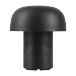 Coluna de aço e plástico com lâmpada LED regulável Kooduu 10W cor antracite segunda vista traseira