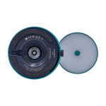 Candeeiro de mesa recarregável e regulável como precisar Kooduu Fokus cor verde menta vista detalhe 1