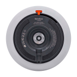 Lamparina com iluminação suave Kooduu Loome cor antracite vista detalhe 2