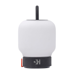 Lamparina com iluminação suave Kooduu Loome cor antracite vista impressa logo 2