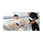 Garrafa inteligente filtro app monitorização 680 ml LARQ PureVisTM 2.0 cor branco imagem de estilo de vida 2