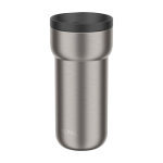 Copo térmico para viajar de aço inoxidável 375 ml Mepal Ellipse cor preto