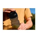 Shaker de plástico com misturador incluído 800 ml Mepal Shaker cor azul imagem de estilo de vida