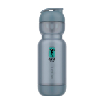 Shaker de plástico com misturador incluído 800 ml Mepal Shaker cor azul vista impressão tampografia