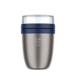 Lancheira térmica espaço duplo separado 700 ml Mepal Ellipse 2.0 vista principal