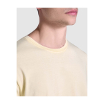 T-shirt manga curta malha de algodão, homem 180 g/m2 Roly Corgi cor amarelo vista detalhe 2