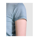 T-shirt de manga curta justa para mulher 280 g/m2 Roly Fiyi cor verde-escuro vista detalhe 2