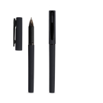 Roller reciclado com corpo de borracha e escrita macia, tinta preta cor preto