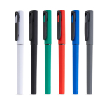 Roller reciclado com corpo de borracha e escrita macia, tinta preta