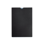 Caderno de PU texturizado e aplique personalizável, folhas A5 lisas