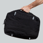 Mochila de bambu jacquard com fechos de correr impermeáveis PC 15,6”