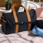 Saco de rPET resistente à água com fecho magnético e bolso