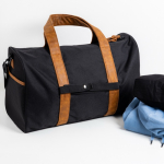 Saco de rPET resistente à água com fecho magnético e bolso