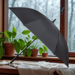 Guarda-chuva automático de rPET com punho tipo golfe e 8 painéis Ø120