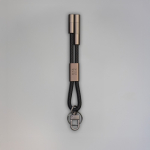 Porta-chaves carregador 2 em 1 nylon reciclado USB-C e Lightning 60W