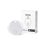 Localizador de plástico com Bluetooth compatível com Apple e Android cor branco