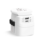 Adaptador universal ultrapotente para mais de 200 destinos Skross cor branco