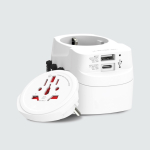 Adaptador universal ultrapotente para mais de 200 destinos Skross