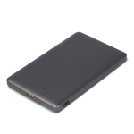 Powerbank ultrafino compatível com MagSafe 5000 mAh cor preto