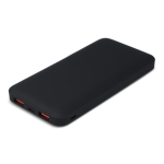 Powerbank ideal para viagens e uso diário 10 000 mAh cor preto