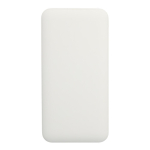 Powerbank ideal para viagens e uso diário 10 000 mAh cor branco segunda vista