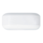 Auriculares com cancelamento de ruído em estojo táctil cor branco quinta vista