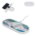 Carregador rápido sem fios 3 em 1 para telemóvel e acessórios 15 W