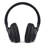 Auscultadores sem fios com cancelamento de ruído cor preto quinta vista