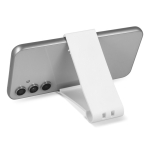 Suporte de telemóvel dobrável portátil para personalizar cor branco quarta vista