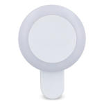 Luz portátil com 3 modos de luz diferentes para fixar ao telemóvel cor branco terceira vista