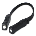 Lanterna para o pescoço com mãos-livres e 3 modos diferentes cor preto