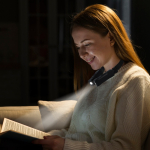 Lanterna para o pescoço com mãos-livres e 3 modos diferentes cor preto segunda vista