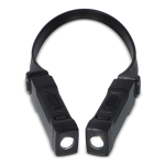 Lanterna para o pescoço com mãos-livres e 3 modos diferentes cor preto terceira vista