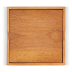 Solitário em caixa de madeira que serve de tabuleiro e para guardar cor natural quinta vista