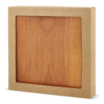 Solitário em caixa de madeira que serve de tabuleiro e para guardar cor natural sétima vista