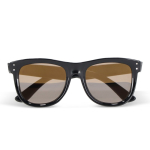 Óculos de sol pretos com proteção UV400 e armação elegante cor preto segunda vista