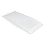 Saco de papel para alimentos, ecológico e resistente 14 x 6 x 27 cm cor branco quarta vista