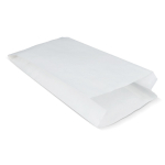 Saco de papel para alimentos, ecológico e resistente 15 x 7 x 36 cm cor branco terceira vista