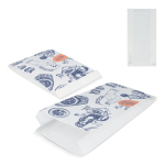 Saco de papel para alimentos, ecológico e resistente 15 x 7 x 36 cm