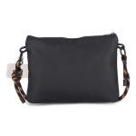 Bolsa tiracolo para levar artigos essenciais do quotidiano cor preto terceira vista