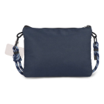 Bolsa tiracolo para levar artigos essenciais do quotidiano cor azul-escuro terceira vista