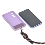 Bolsa tiracolo com capacidade para uma garrafa de água de 500 ml cor preto oitava vista