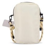 Bolsa tiracolo com capacidade para uma garrafa de água de 500 ml cor bege terceira vista