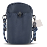 Bolsa tiracolo com capacidade para uma garrafa de água de 500 ml cor azul-escuro segunda vista