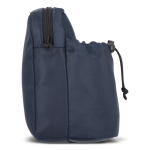 Bolsa tiracolo com capacidade para uma garrafa de água de 500 ml cor azul-escuro quarta vista