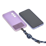 Bolsa tiracolo com capacidade para uma garrafa de água de 500 ml cor azul-escuro oitava vista