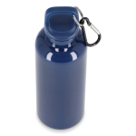 Garrafa de plástico em cores vivas com tampa a condizer 500 ml cor azul-escuro terceira vista